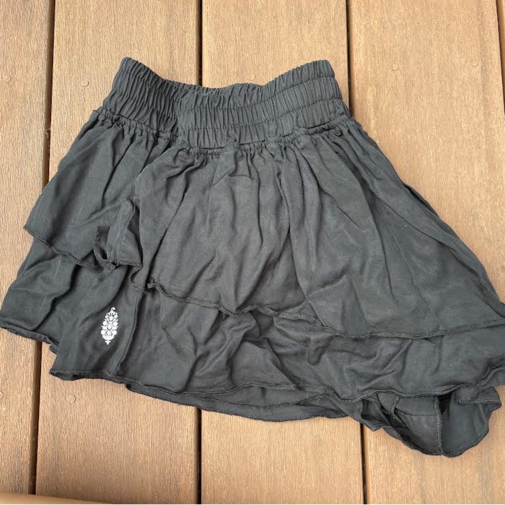 Free People Ruffle Skort